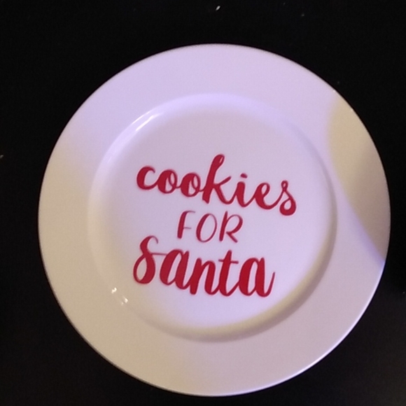 COOKIES + MILK FOR SANTA MUG AND PLATE SET - Picture 2 of 3